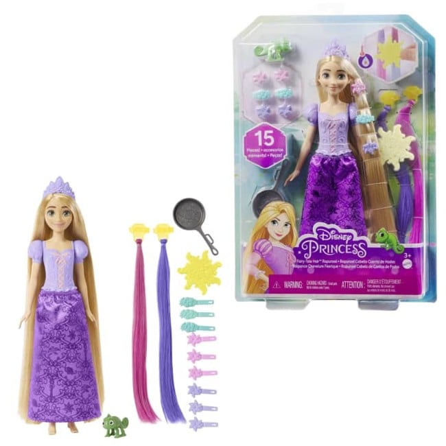 Disney Princess - Rapunzel Fairy-Tale Hair Doll (HLW18)