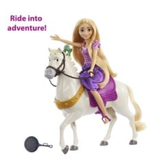 Disney Prinsesse - Rapunzel Dukke og Hest