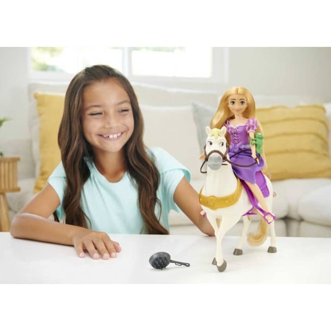 Disney Princess - Rapunzel Doll And Horse (HLW23)