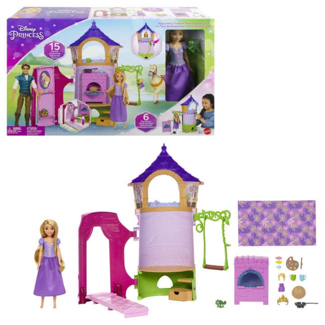 Disney Princess - Rapunzel's Tower Playset (HLW30)