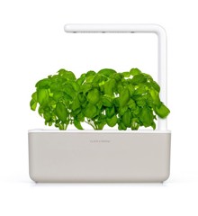 Click and Grow Smart Garden 3 - Bekymmersfri Inomhus Örtträdgård, Mellow Beige (SGS7UNI)