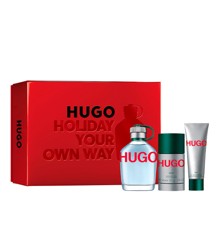 Hugo Boss - Man EDT 125 ml + SG 50 ml + Deo Stick 75 ml - Gavesæt