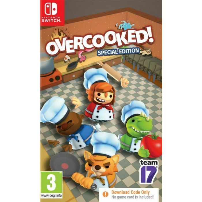 OVERCOOKED! SPECIAL EDITION (CODE IN BOX) - Videospill og konsoller