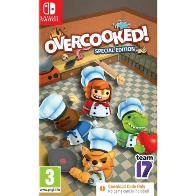 OVERCOOKED! SPECIAL EDITION (CODE IN BOX)