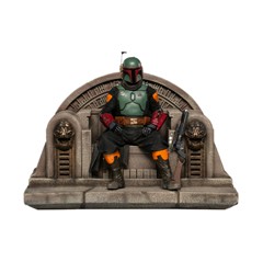 Star Wars - Boba Fett on Throne Statue Delux Art Scale 1/10