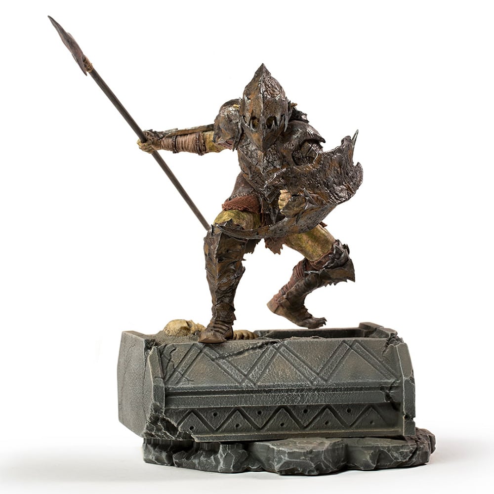The Lord of the Rings - Armored Orc Statue Art Scale 1/10 - Fan-shop