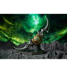 World of Warcraft- Warglaive of Azzinoth Single Replica Scale 1/1  Bundle With Mount