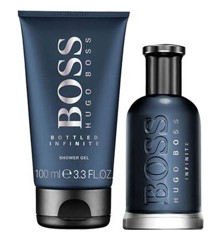 Hugo Boss - Bottled infinite EDP 50 ml + Shower Gel 100 ml - Gavesæt