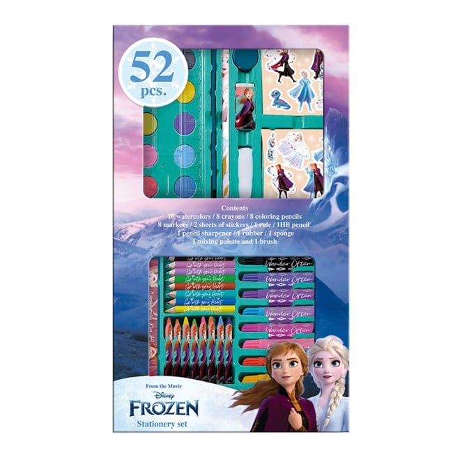 Kids Licensing - Art Case 52 pcs. - Disney Frozen (017406952)