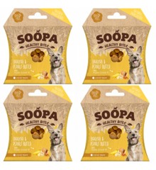 SOOPA - Healthy Bites Banana & Peanut Butter 50g x 4