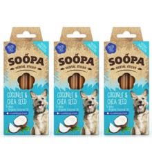 SOOPA - Dental Sticks Cocont & Chia Seed 100g x 3