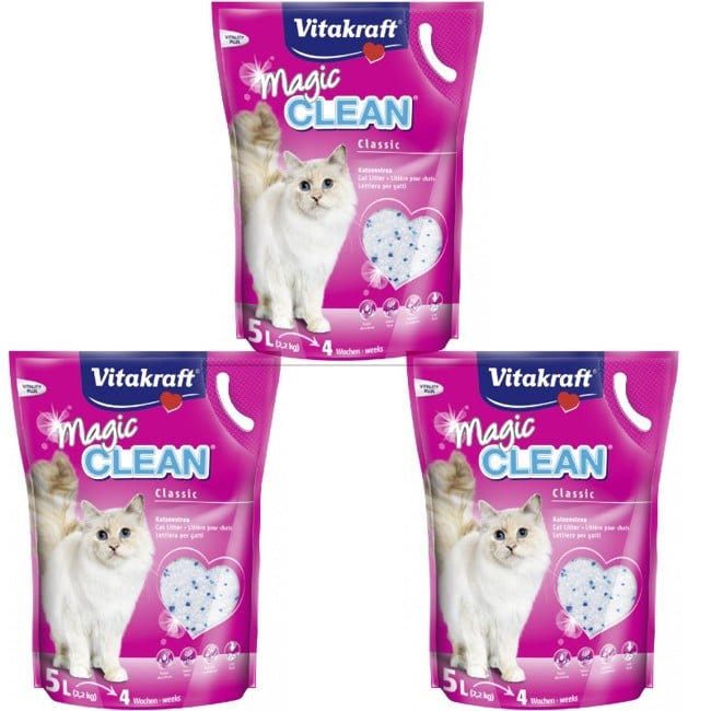 Vitakraft - Cat Litter Magic Clean 5L x 3