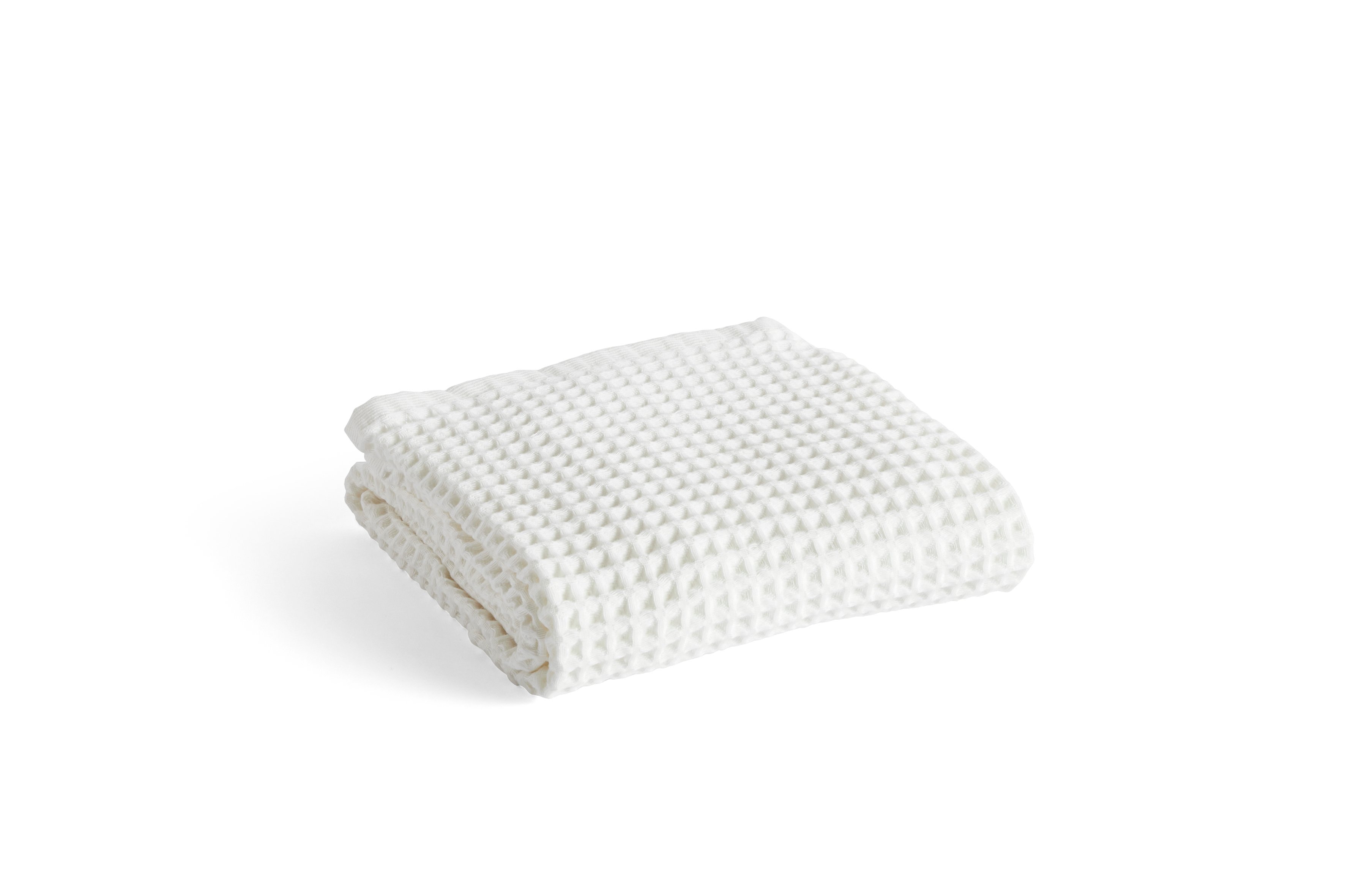 HAY - Waffle Badehåndklæde 70x140cm - Hvid