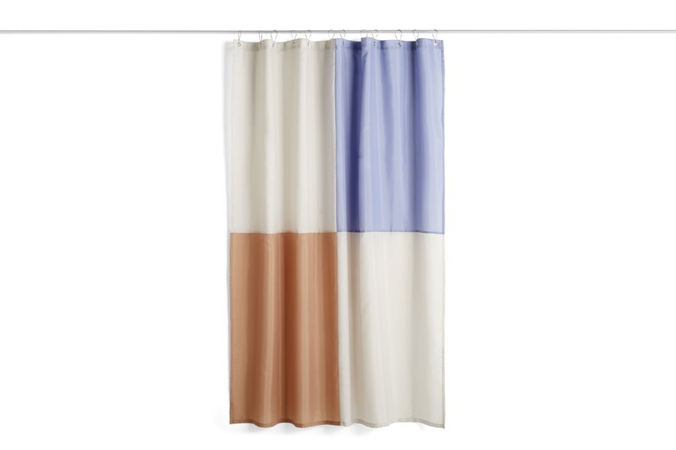 HAY - Check Shower Curtain - Blue