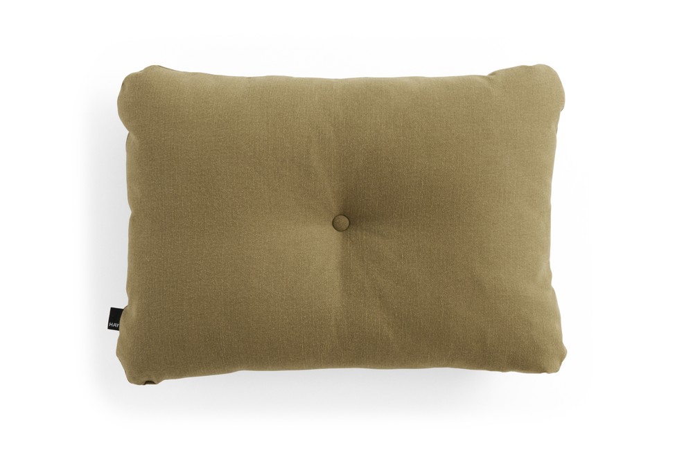 HAY - Dot Cushion XL Mini Dot Cotton 50x65cm - Dark Olive