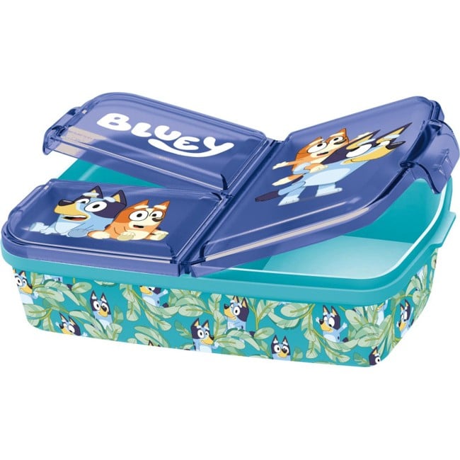 Stor - Multi Compartment Sandwich Box - Bluey (088808735-50620)