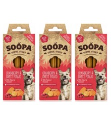 SOOPA - Dental Sticks Cranberry & Sweet Potato 100g x 3