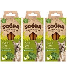 SOOPA - Dental Sticks Kale & Apple 100g x 3