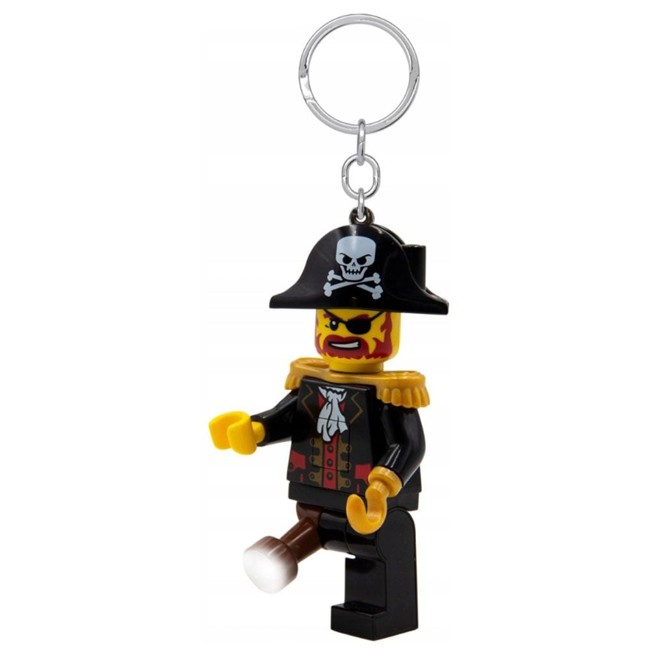 LEGO - Keychain w/LED - Captain Brickbeard  (4006036-LGL-KE23H)