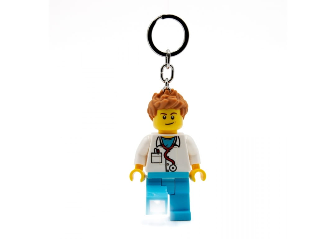LEGO - Keychain w/LED - Male Doctor (4006036-LGL-KE184H) - Leker