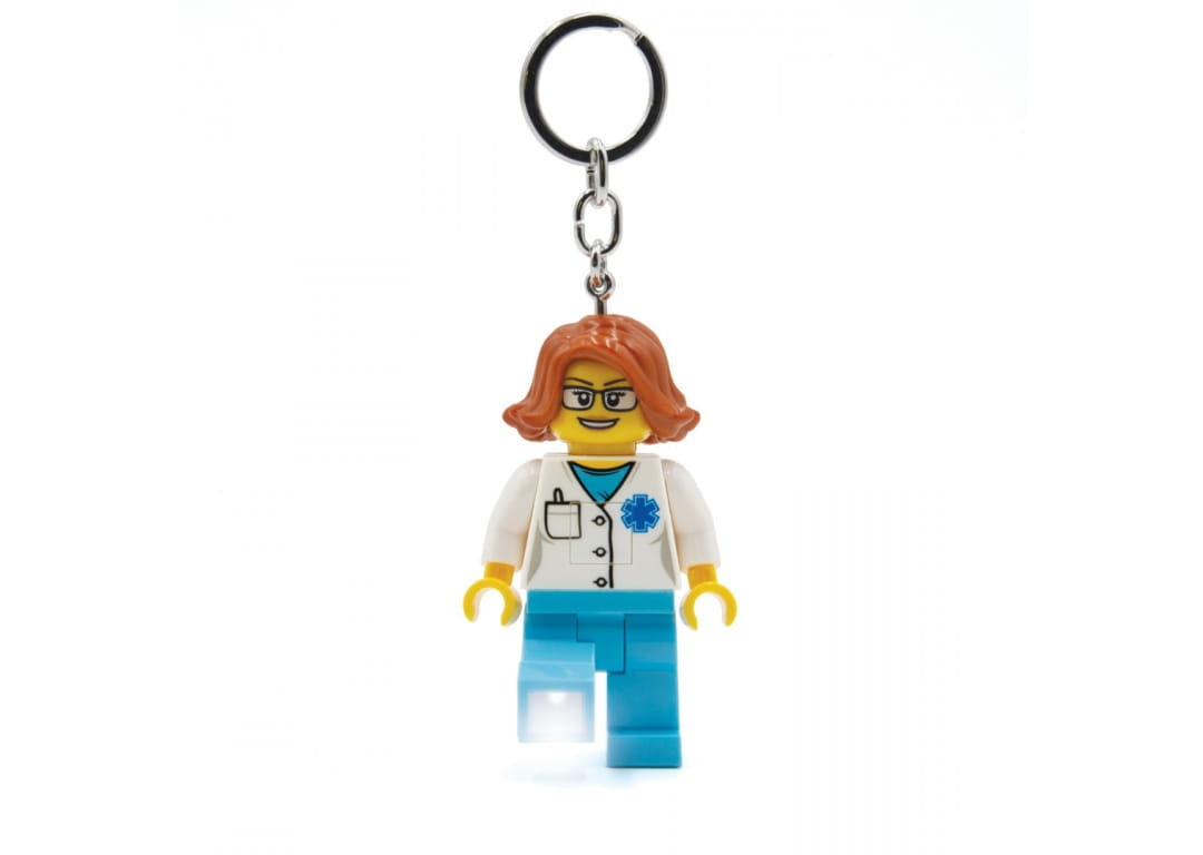 LEGO - Keychain w/LED - Female Doctor (4006036-LGL-KE185H) - Leker