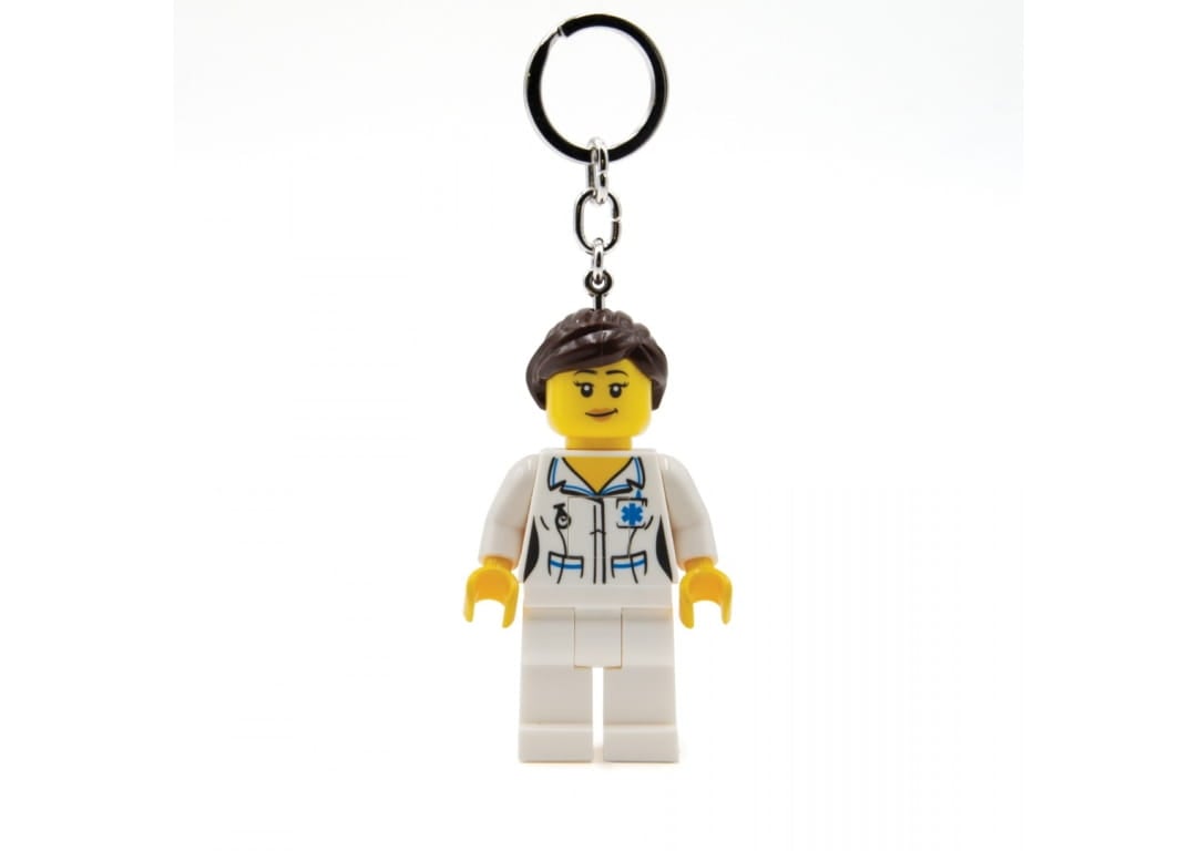 LEGO - Keychain w/LED - Nurse (4006036-LGL-KE186H) - Leker