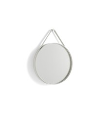 HAY - Strap Mirror No 2 Ø50 cm - Light Grey