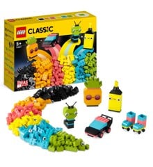 LEGO Classic - Kreativ lek med neonfarger (11027)