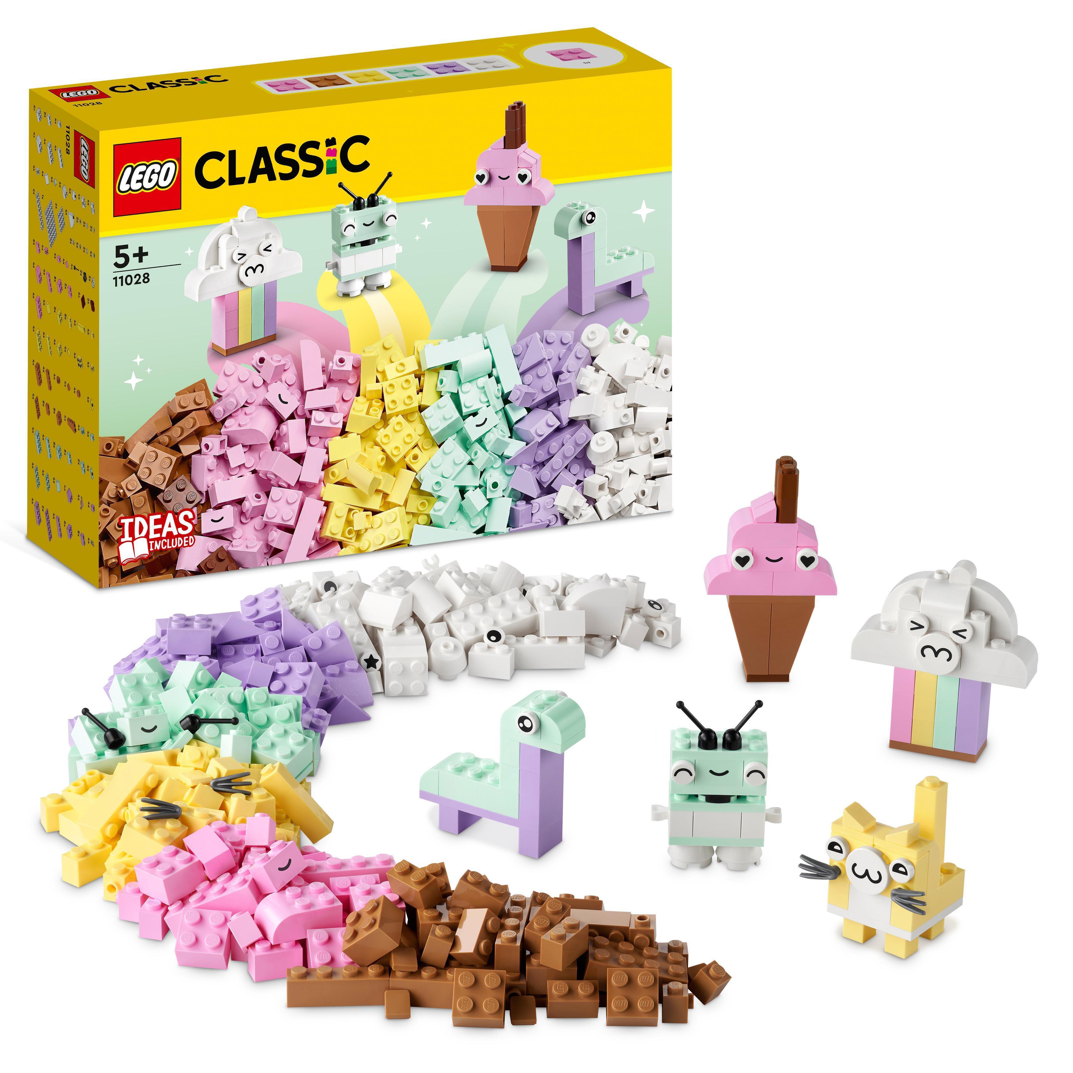 LEGO Classic - Kreativ lek med pastellfarger (11028) - Leker