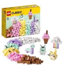 LEGO Classic - Kreativ lek med pastellfarger (11028)