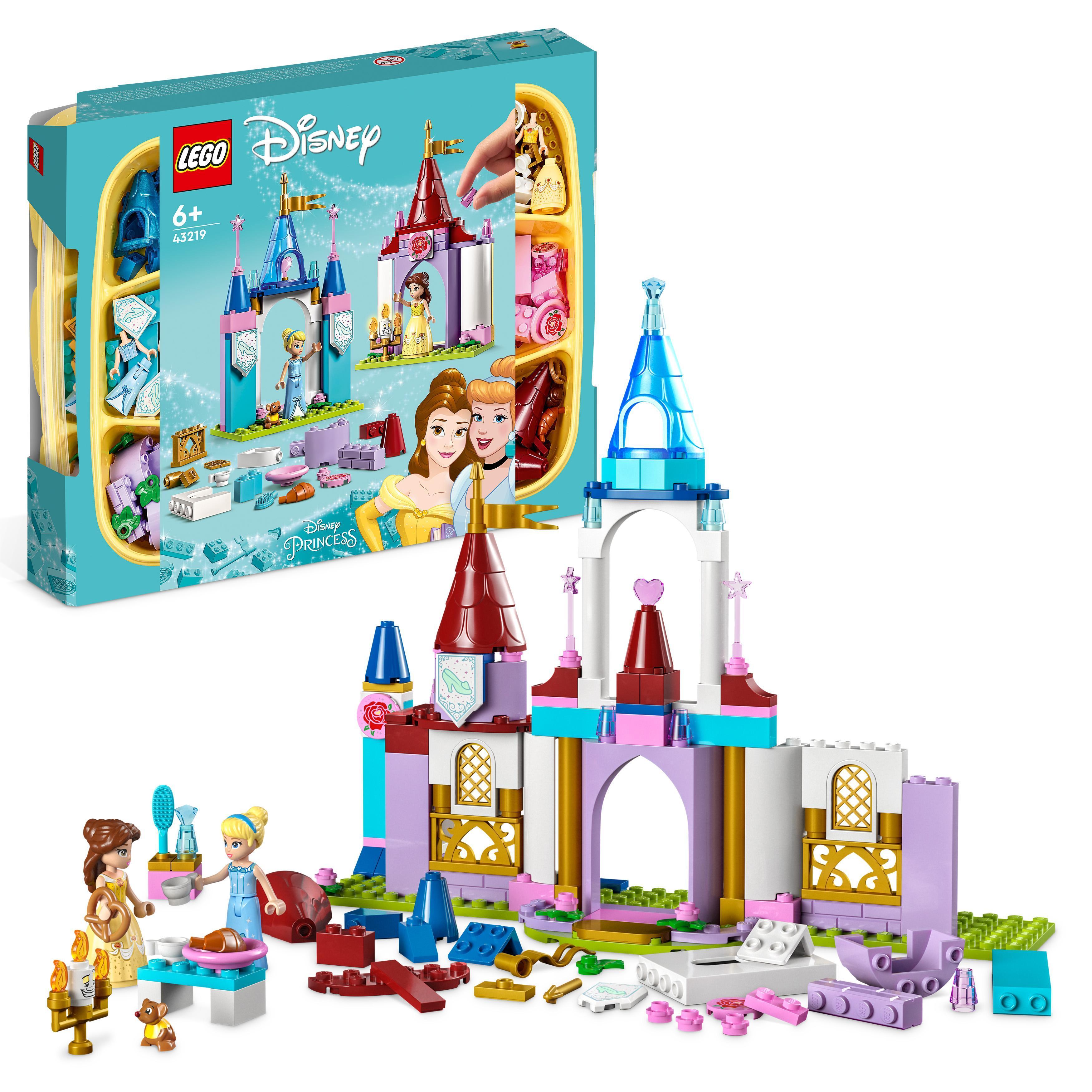 LEGO Disney Princess - Kreative Disney Princess-slotte (43219) - Leker