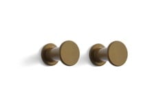 HAY - Bolt Hook set of 2 - Brown