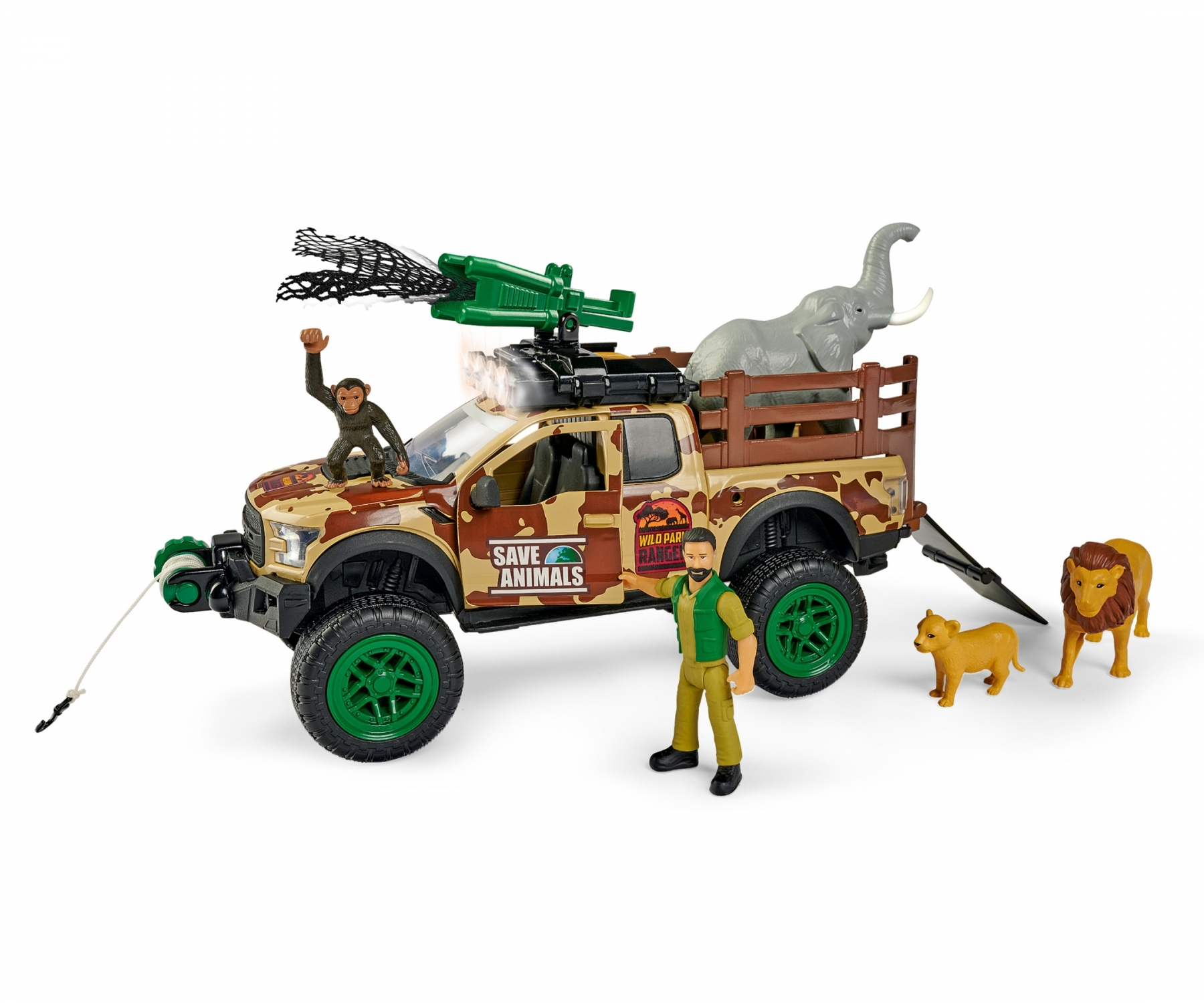 Dickie Toys - Wild Park Ranger Set (203837016) - Leker