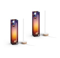 Philips Hue - 2x Gradient Signe Bordslampa Ek - Paket