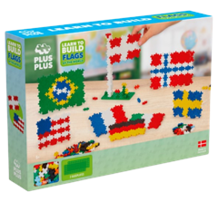 Plus-Plus - Learn To Build Flags of the World - (3932)