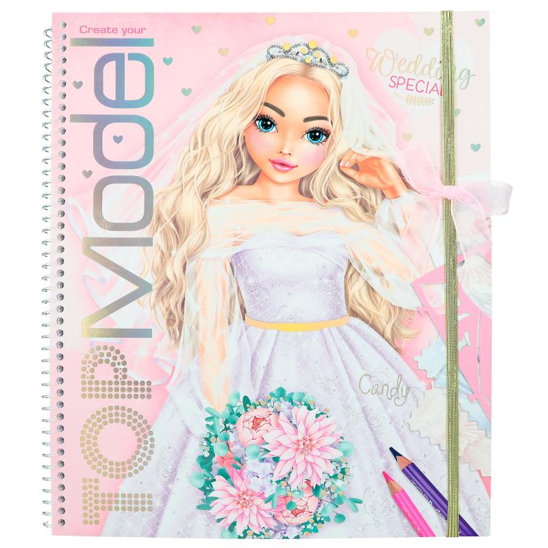 Create your - Wedding Special TOPModel Colouring Book - ( 0412393 )