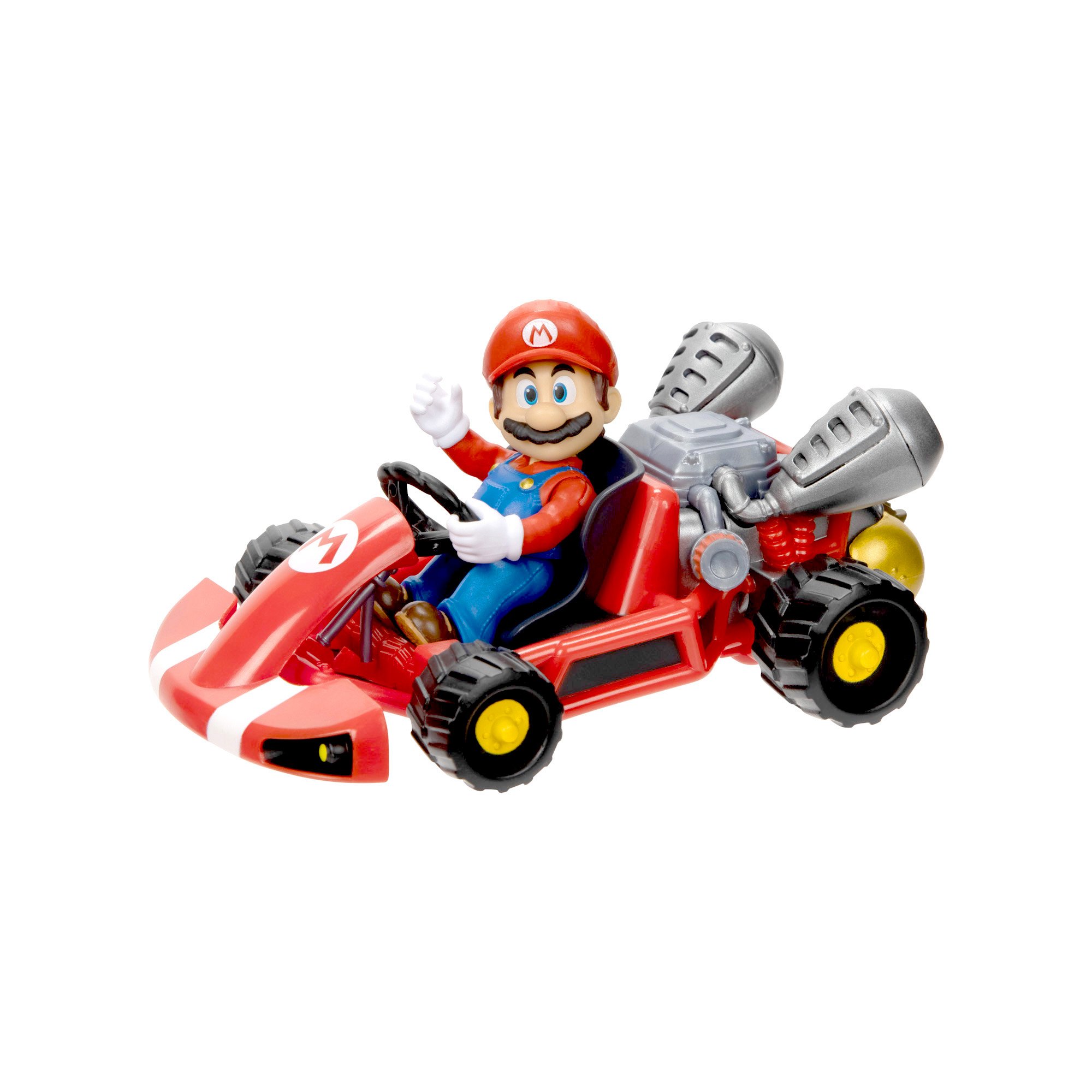 Super Mario Movie - Figure w/ Kart - Mario (6 cm) (417684) - Leker