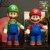 Super Mario Movie - Roto Bamse Luigi (38 cm) thumbnail-2