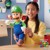 Super Mario Movie - Roto Bamse Luigi (38 cm) thumbnail-4
