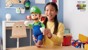 Super Mario Movie - Roto Bamse Luigi (38 cm) thumbnail-8