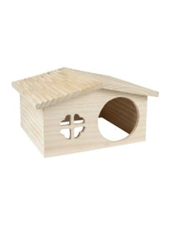 Flamingo - House for dwarf rabbit and guinea pig, Stally M - (540058516270)