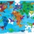 Mudpuppy - Puzzle 80 pcs - Dinosaur World Map - (M67906) thumbnail-2