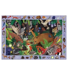 Mudpuppy - Puzzle 64 pcs - Search & Find - Woodland Forest - (M55798)