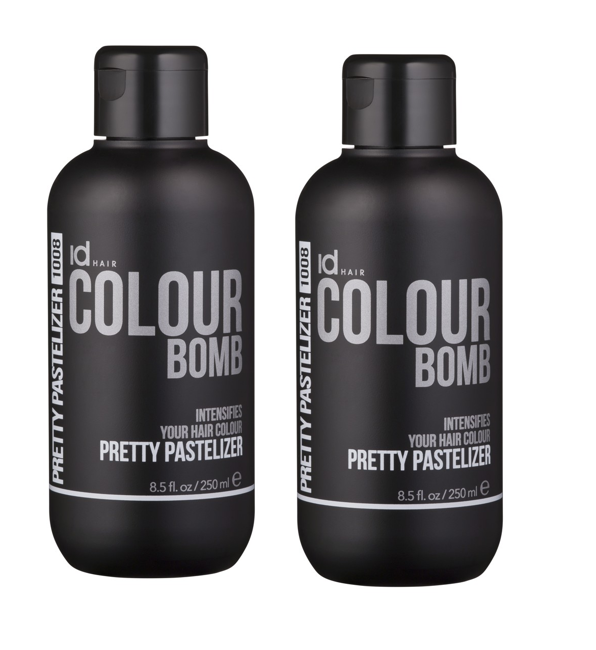 IdHAIR - 2 x Colour Bomb Pretty Pastelizer 250 ml - Farb Conditioner