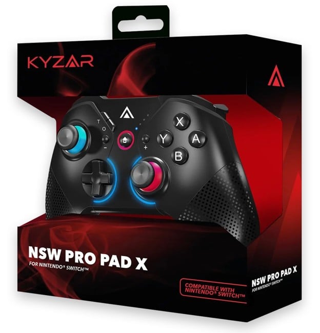 Kyzar Switch PRO Controller - Black