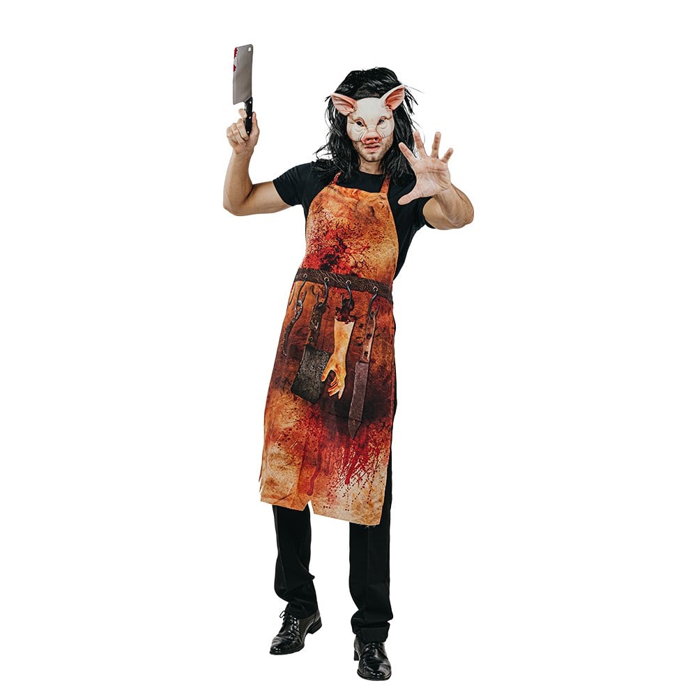 Joker - Halloween - Butcher Pig Costume (97270) - Leker