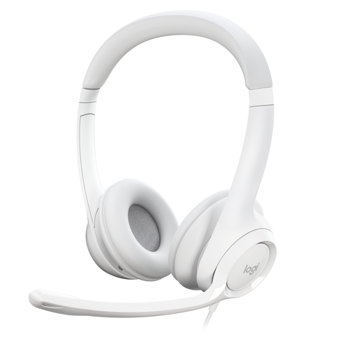 - H390 Wired Headset for PC/Laptop, Stereo Headphones with Noise Cancelling Microphone, USB-A