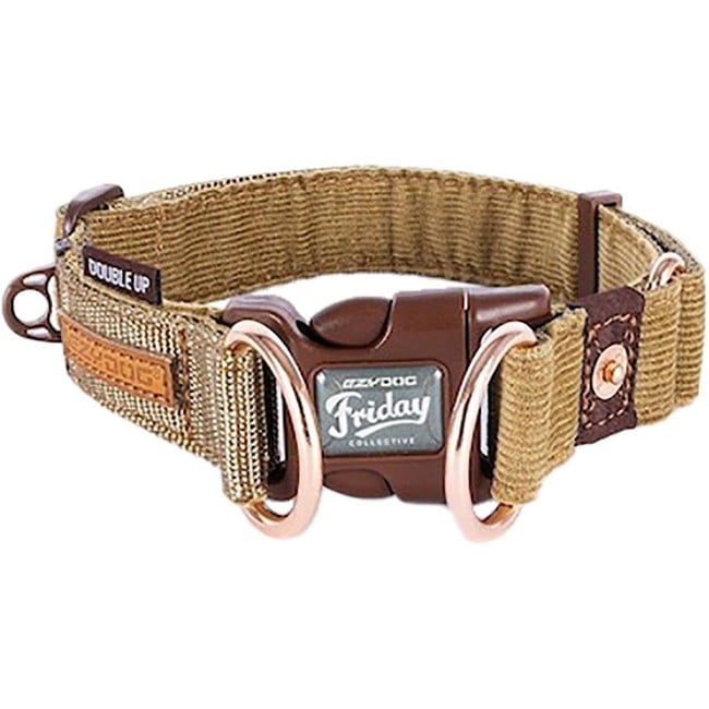 Ezydog - Collar Double Up Corduroy M 29-40Cm - (605.0076)