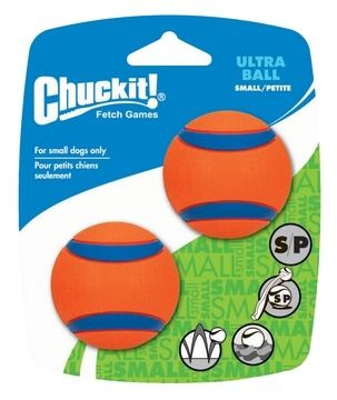 Chuckit - Ultra Ball S 5 cm 2 Pack - - Kjæledyr og utstyr