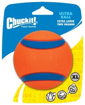 Chuckit - Ultra Ball XL 9 cm 1 Pack - (CHUC170401) - Kjæledyr og utstyr